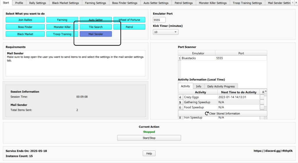 bot for evony from neatportal